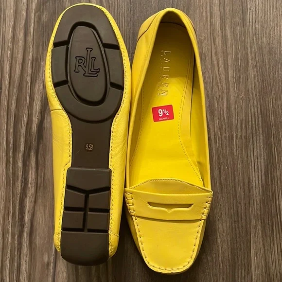 Polo Ralph Lauren brand new condition 9 1/2 loafer Polo Ralph Lauren Alston Penny Full-Grain Loafers | Saks  main image 4